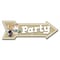 Signmission Party Arrow Decal Funny Home Decor 18in Wide D-A-999682 - alternate 1
